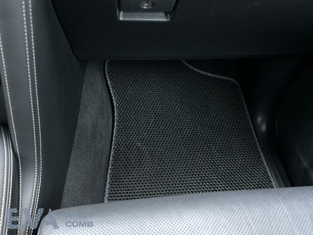 Коврики ЭВА "EVA сота" для Lexus LS460 (седан / XF40) 2009 - 2012, черные, 4шт.
