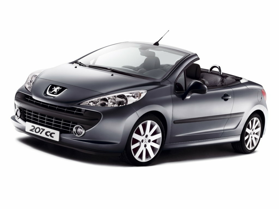 Коврики текстильные "Комфорт" для Peugeot 207 (кабриолет) 2007 - 2009, ые, 4шт.