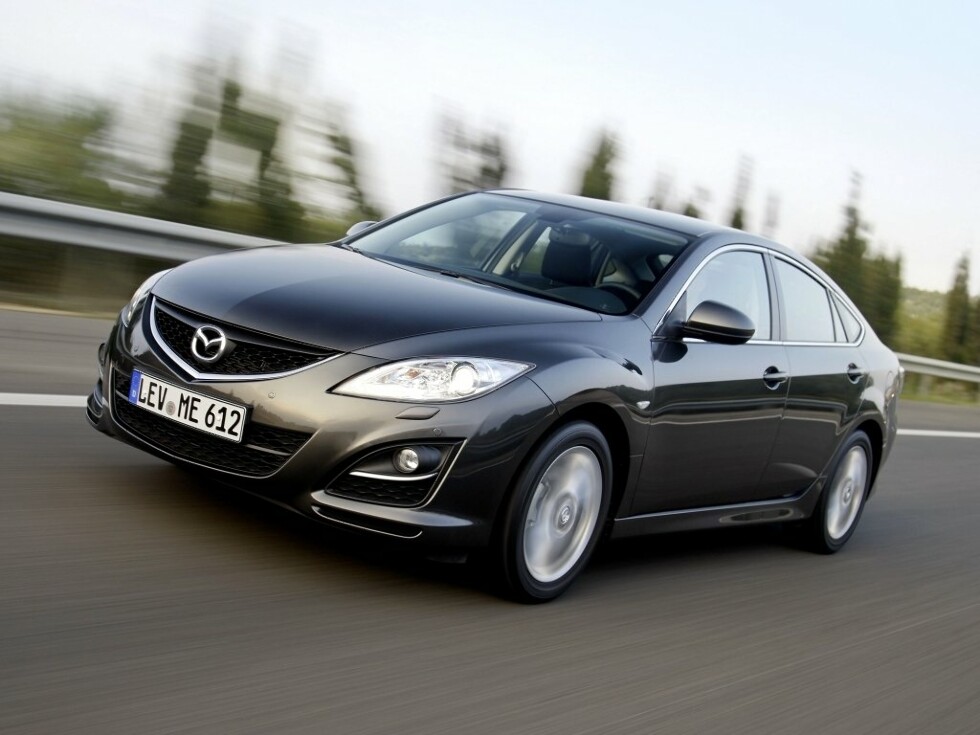 Коврики текстильные "Комфорт" для Mazda 6 (лифтбек / GH) 2010 - 2012, ые, 4шт.