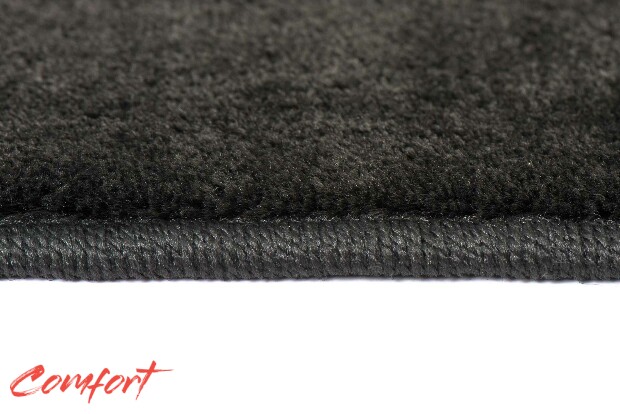 Коврики текстильные "Комфорт" для Audi S4 (универсал / B7) 2004 - 2008, черные, 4шт.