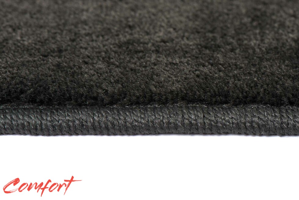 Коврики текстильные "Комфорт" для Mercedes-Benz GLE I (suv, гибрид / W166) 2015 - 2018, черные, 5шт.