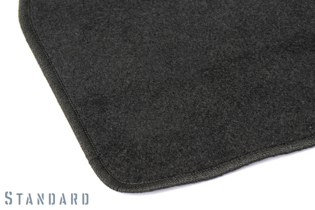 Коврики текстильные "Стандарт" для Ford Explorer VI (suv / U625) 2019 - Н.В., черные, 5шт.
