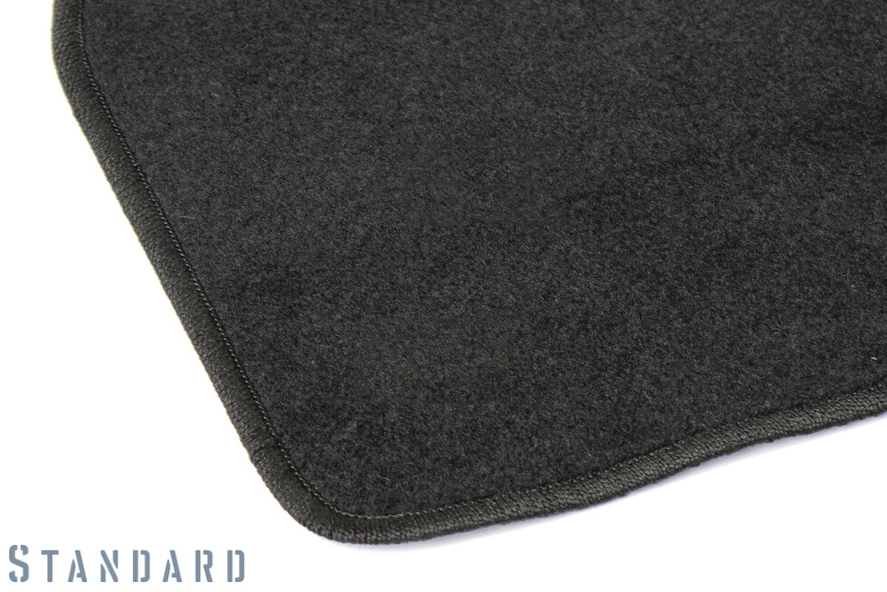 Коврики текстильные "Стандарт" для Kia Sorento Prime III (suv  5 мест / UM) 2014 - 2018, черные, 3шт.