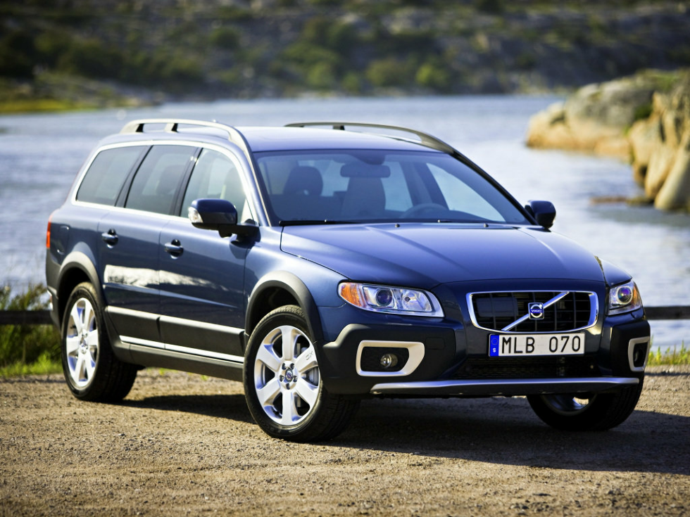 Коврики текстильные "Классик" для Volvo XC70 III (suv) 2007 - 2013, темно-серые, 5шт.