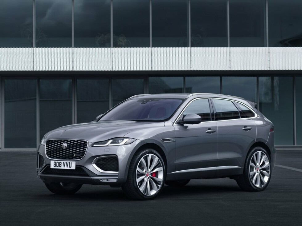 Коврики текстильные "Классик" для Jaguar F-Pace I (suv / X751) 2020 - Н.В., темно-серые, 4шт.